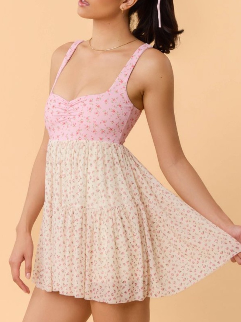 Blogilates floral pirouette dress 2x